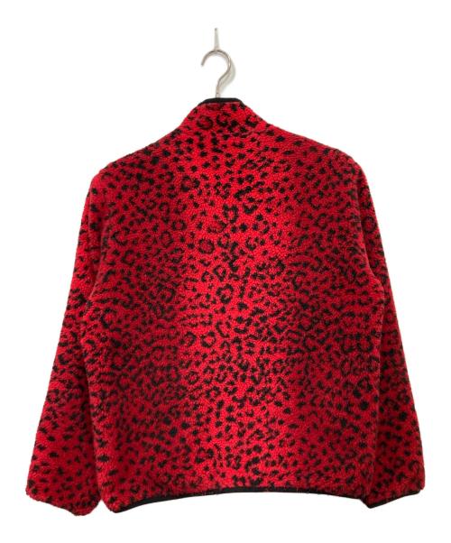 SUPREME（シュプリーム）Supreme (シュプリーム) Leopard Fleece Reversible Jacket レッド サイズ:Sの古着・服飾アイテム