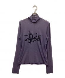 stussy（ステューシー）の古着「Layer Ls Tee Ink」｜パープル