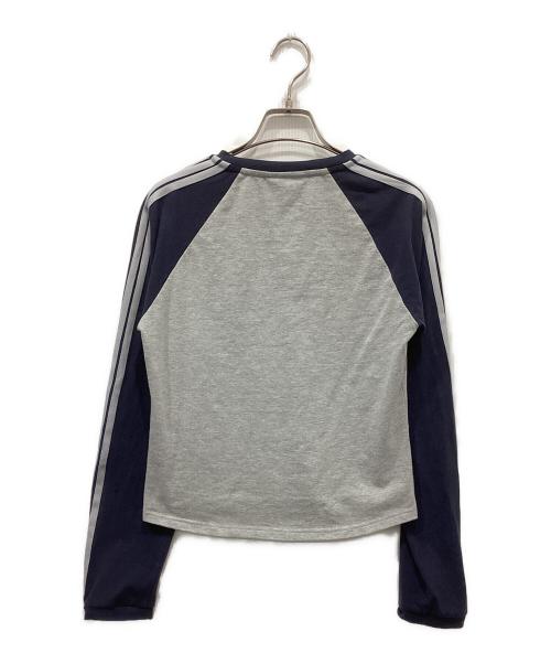 AFB（エーエフビー）AFB (エーエフビー) RAGLAN LS TEE グレー サイズ:Mの古着・服飾アイテム