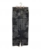 stussyステューシー）の古着「Big Ol City Link Denim Jean」｜ブラック