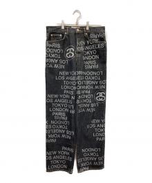 stussy（ステューシー）の古着「Big Ol City Link Denim Jean」｜ブラック