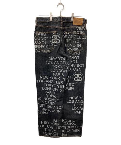 stussy（ステューシー）stussy (ステューシー) Big Ol City Link Denim Jean ブラック サイズ:28の古着・服飾アイテム