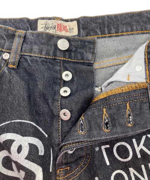 stussy（ステューシー）stussy (ステューシー) Big Ol City Link Denim Jean ブラック サイズ:28の古着・服飾アイテム