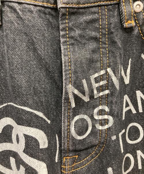 stussy（ステューシー）stussy (ステューシー) Big Ol City Link Denim Jean ブラック サイズ:28の古着・服飾アイテム
