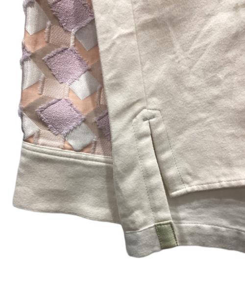 POLS（ポルス）POLS (ポルス) 切替シャツ ベージュ サイズ:Mの古着・服飾アイテム