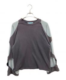 GEM（ジェム）の古着「Caribbean blue long-sleeves」｜グレー