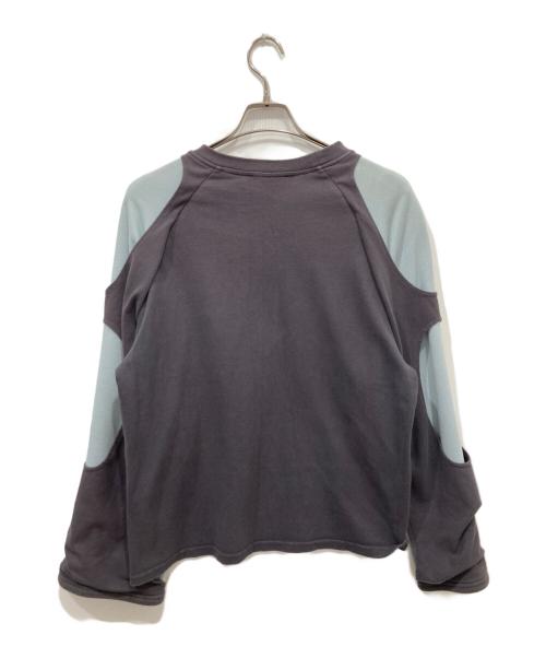 GEM（ジェム）GEM (ジェム) Caribbean blue long-sleeves グレー サイズ:Sの古着・服飾アイテム