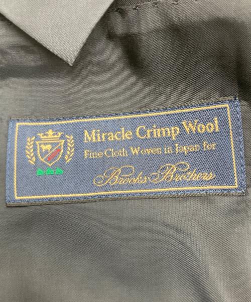 BROOKS BROTHERS（ブルックスブラザーズ）BROOKS BROTHERS (ブルックスブラザーズ) ミラクルクリンプウール 段返り3釦ブレザー ネイビー サイズ:36SHTの古着・服飾アイテム