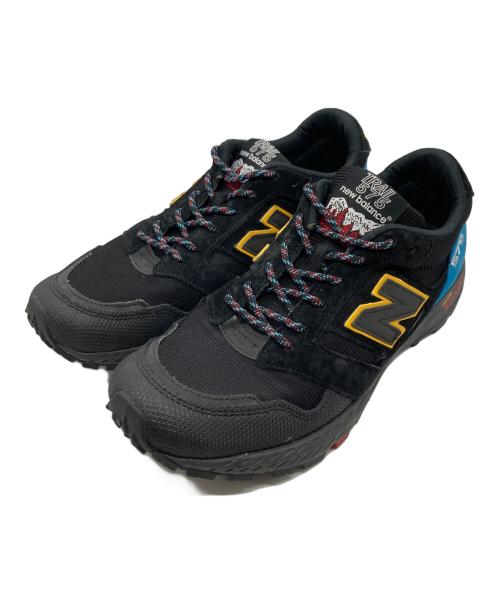 NEW BALANCE（ニューバランス）NEW BALANCE (ニューバランス) ローカットスニーカー / MTL575UT ブラック×ブルー サイズ:UK 7 1/2の古着・服飾アイテム