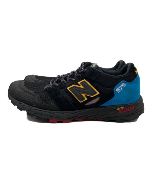 NEW BALANCE（ニューバランス）NEW BALANCE (ニューバランス) ローカットスニーカー / MTL575UT ブラック×ブルー サイズ:UK 7 1/2の古着・服飾アイテム