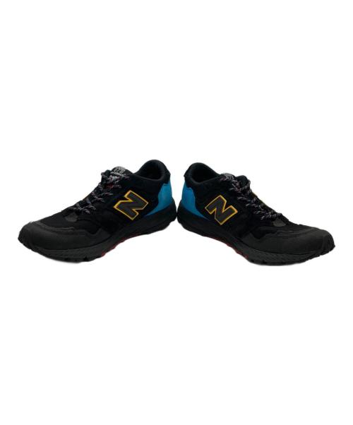 NEW BALANCE（ニューバランス）NEW BALANCE (ニューバランス) ローカットスニーカー / MTL575UT ブラック×ブルー サイズ:UK 7 1/2の古着・服飾アイテム