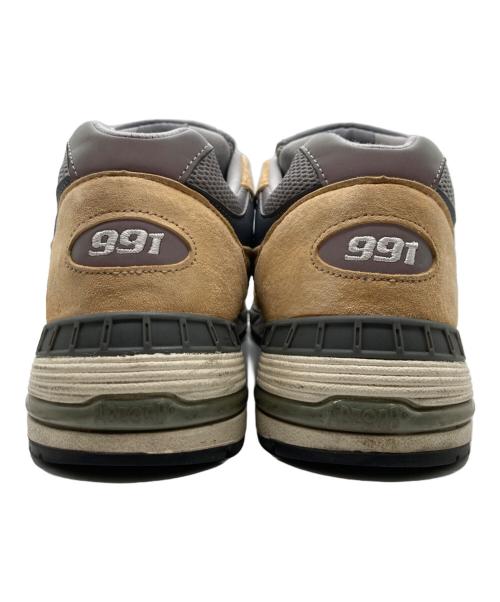 NEW BALANCE（ニューバランス）NEW BALANCE (ニューバランス) ローカットスニーカー / M991TGG ベージュ×グレー サイズ:US9の古着・服飾アイテム
