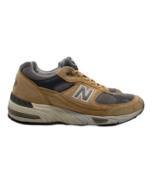 NEW BALANCE（ニューバランス）NEW BALANCE (ニューバランス) ローカットスニーカー / M991TGG ベージュ×グレー サイズ:US9の古着・服飾アイテム