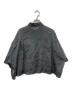 SACRA (サクラ) PREMIUM SILK COTTON CROPPED SHIRT グレー サイズ:38：8000円