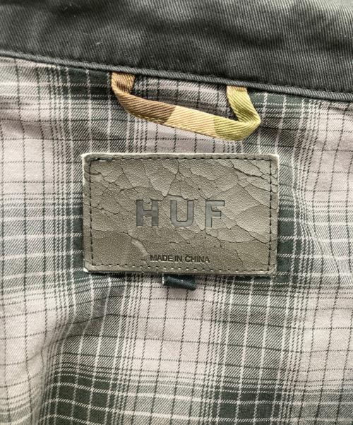 HUF（ハフ）HUF (ハフ) コーティングジャケット ブラック サイズ:Mの古着・服飾アイテム