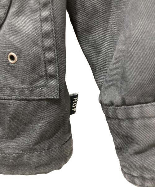HUF（ハフ）HUF (ハフ) コーティングジャケット ブラック サイズ:Mの古着・服飾アイテム