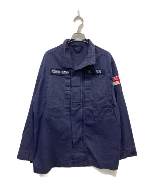 British Army（ブリティッシュアーミー）British Army (ブリティッシュアーミー) COMBAT JACKET ネイビー サイズ:170/96の古着・服飾アイテム