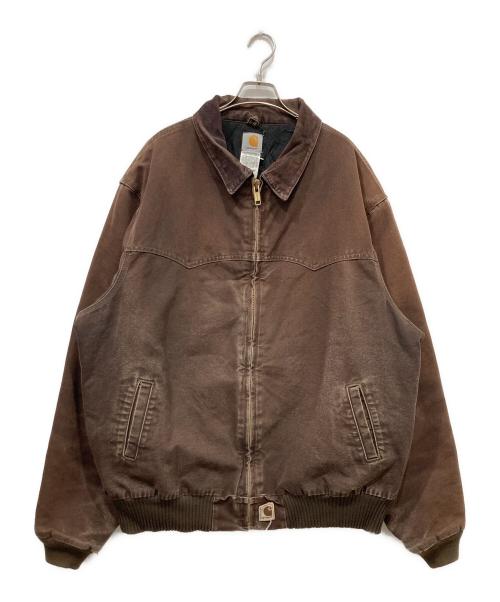 CarHartt（カーハート）CarHartt (カーハート) サンタフェジャケット ブラウン サイズ:3XLの古着・服飾アイテム