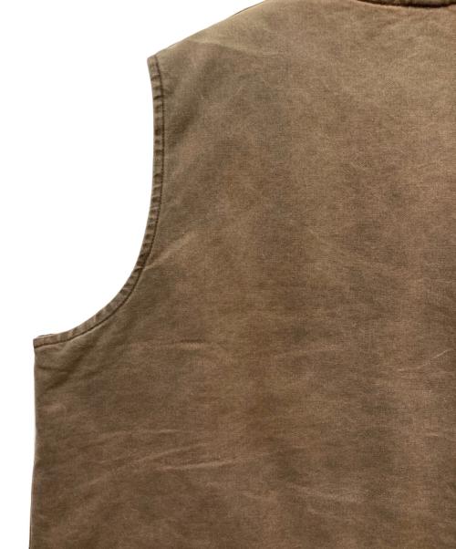 CarHartt（カーハート）CarHartt (カーハート) ダックベスト ブラウン サイズ:3XLの古着・服飾アイテム