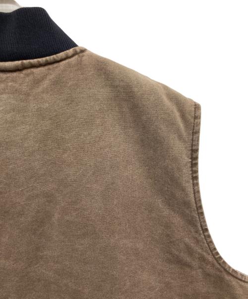 CarHartt（カーハート）CarHartt (カーハート) ダックベスト ブラウン サイズ:3XLの古着・服飾アイテム