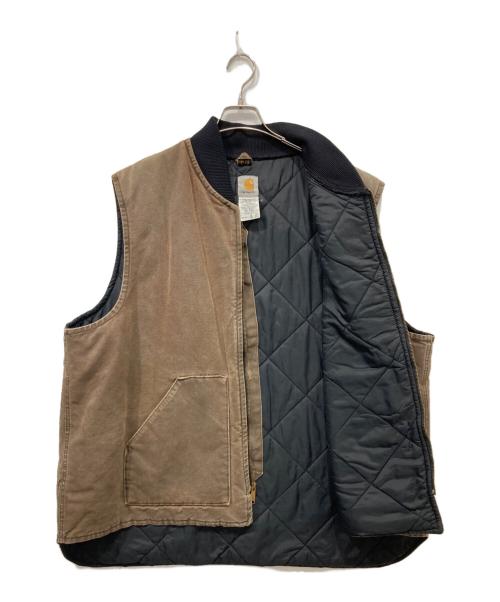 CarHartt（カーハート）CarHartt (カーハート) ダックベスト ブラウン サイズ:3XLの古着・服飾アイテム