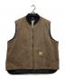 CarHartt（カーハート）の古着「ダックベスト」｜ブラウン