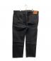 LEVI'S (リーバイス) 505ブラックデニム ブラック サイズ:42：6000円