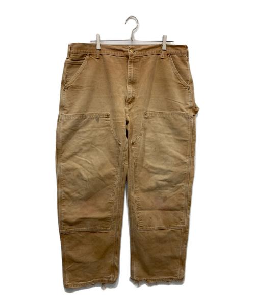 CarHartt（カーハート）CarHartt (カーハート) ダックダブルニーパンツ ベージュ サイズ:W40×L30の古着・服飾アイテム