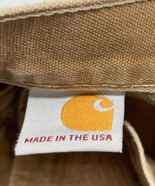 CarHartt（カーハート）CarHartt (カーハート) ダックダブルニーパンツ ベージュ サイズ:W40×L30の古着・服飾アイテム