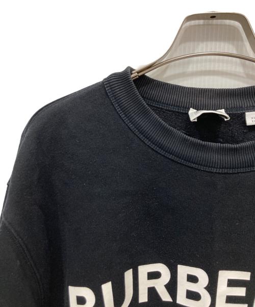 BURBERRY（バーバリー）BURBERRY (バーバリー) LANSLOW スウェットシャツ ブラック サイズ:XLの古着・服飾アイテム