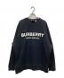 BURBERRY（バーバリー）の古着「LANSLOW スウェットシャツ」｜ブラック