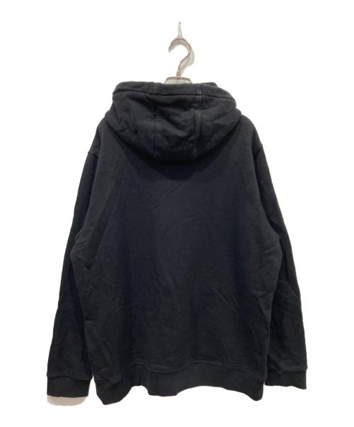 BURBERRY（バーバリー）BURBERRY (バーバリー) フロントロゴプリントプルオーバーパーカー ブラック サイズ:XLの古着・服飾アイテム