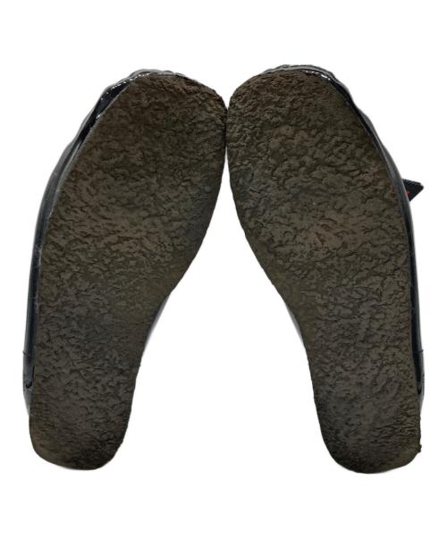 CLARKS（クラークス）CLARKS (クラークス) Supreme (シュプリーム) Patent Leather Wallabee / パテントレザーワラビー ブラック サイズ:27cmの古着・服飾アイテム