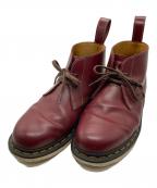 Dr.Martens×COMME des GARCONS HOMME DEUXドクターマーチン×コムデギャルソン オム ドゥ）の古着「チャッカブーツ」｜チェリーレッド