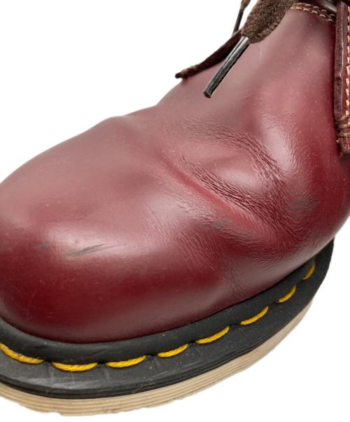 Dr.Martens（ドクターマーチン）Dr.Martens (ドクターマーチン) COMME des GARCONS HOMME DEUX (コムデギャルソン オム ドゥ) チャッカブーツ チェリーレッド サイズ:UK8の古着・服飾アイテム