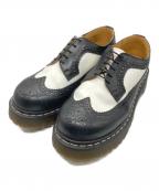 Dr.Martensドクターマーチン）の古着「ウィングチップシューズ / BROGUE SHOE BEX」｜ブラック×ホワイト