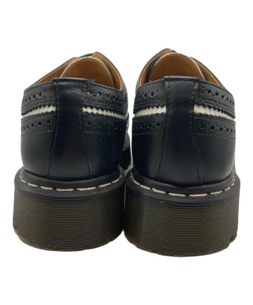 Dr.Martens（ドクターマーチン）Dr.Martens (ドクターマーチン) ウィングチップシューズ / BROGUE SHOE BEX ブラック×ホワイト サイズ:UK7の古着・服飾アイテム