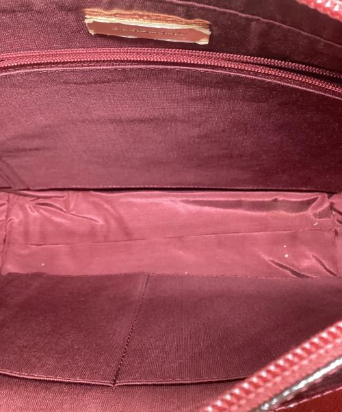 BURBERRY（バーバリー）BURBERRY (バーバリー) ノバチェックトートバッグ レッド×ベージュの古着・服飾アイテム