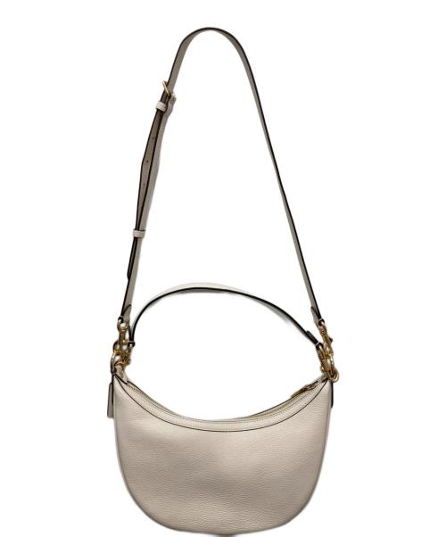 COACH（コーチ）COACH (コーチ) アリアショルダーバッグ ホワイトの古着・服飾アイテム
