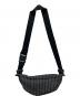 Maison Margiela (メゾンマルジェラ) LOGO STRIPE CROSS BODY POUCH ブラック：20000円