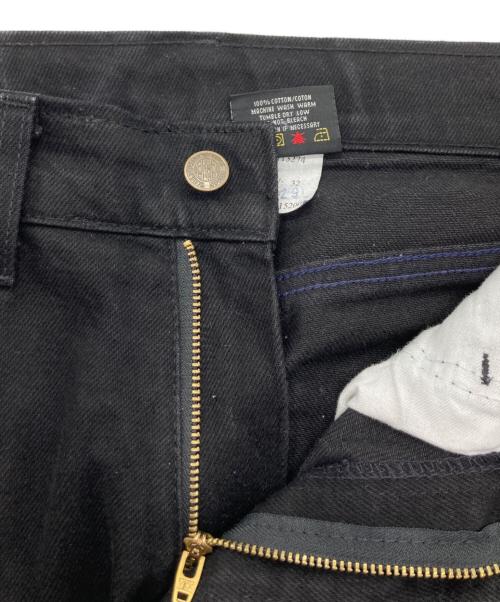 PRSN BLU（プリズンブルース）PRSN BLU (プリズンブルース) ダブルニーペインターパンツ ブラック サイズ:W32×L29の古着・服飾アイテム