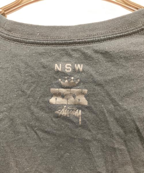 NIKE（ナイキ）NIKE (ナイキ) stussy (ステューシー) 30TH ANNIV. PAST PRESENT FUTURE T-SHIRT ブラック サイズ:Sの古着・服飾アイテム