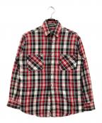 big macビッグマック）の古着「ヘビーネルシャツ」｜レッド