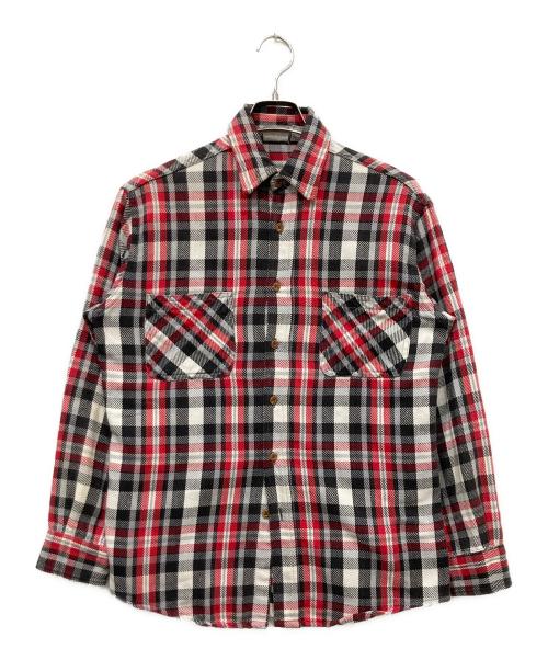 big mac（ビッグマック）big mac (ビッグマック) ヘビーネルシャツ レッド サイズ:Mの古着・服飾アイテム