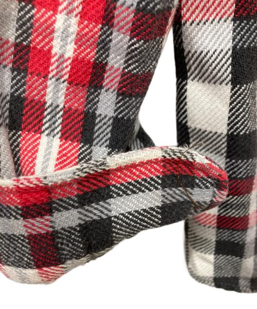 big mac（ビッグマック）big mac (ビッグマック) ヘビーネルシャツ レッド サイズ:Mの古着・服飾アイテム