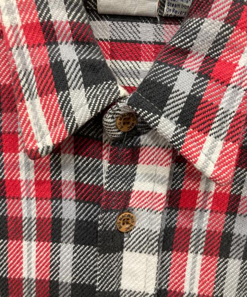 big mac（ビッグマック）big mac (ビッグマック) ヘビーネルシャツ レッド サイズ:Mの古着・服飾アイテム