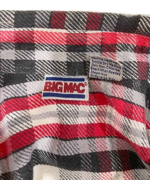 big mac（ビッグマック）big mac (ビッグマック) ヘビーネルシャツ レッド サイズ:Mの古着・服飾アイテム