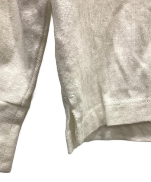 yokosakamoto（ヨウコサカモト）yokosakamoto (ヨウコサカモト) ハイネックカットソー ホワイト サイズ:Sの古着・服飾アイテム