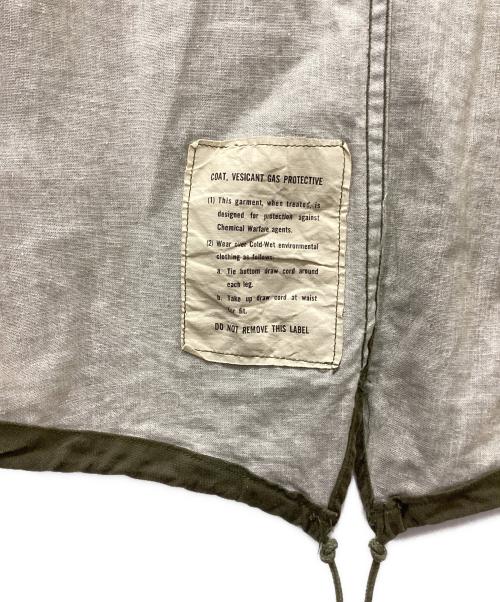 US ARMY（ユーエスアーミー）US ARMY (ユーエスアーミー) GAS PROTECTIVE COAT カーキ サイズ:Sの古着・服飾アイテム