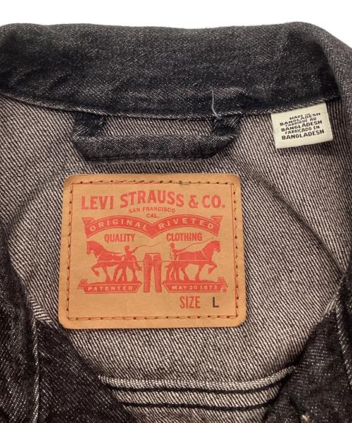 LEVI'S（リーバイス）LEVI'S (リーバイス) TYPE3トラッカージャケット ブラック サイズ:Lの古着・服飾アイテム